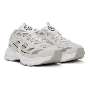 AXEL ARIGATO White & Gray Marathon R-Trail Sneakers